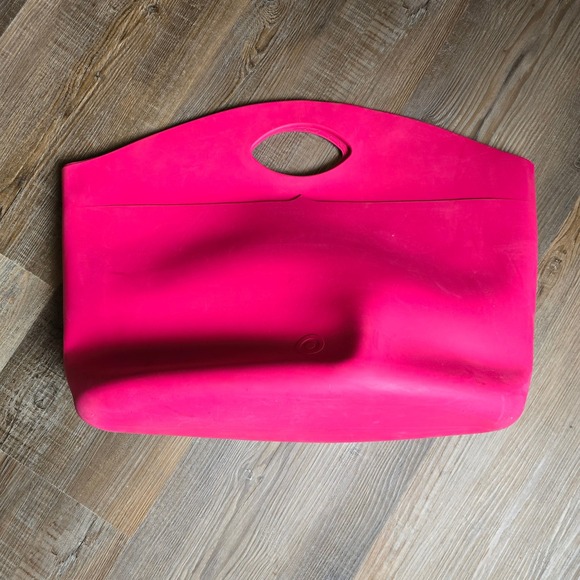 Hunter X Target Rubber Tote Bag Pink Waterproof‎ Beach Pool Travel Carryall - Picture 5 of 6